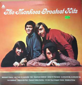LP The Monkees: The Monkees Greatest Hits