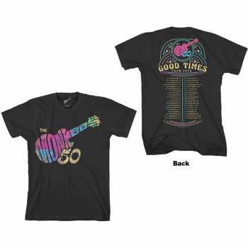 Merch The Monkees: Tričko Guitar Discography  S