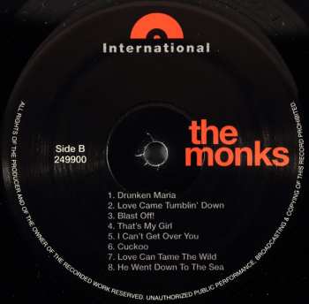 LP The Monks: Black Time
