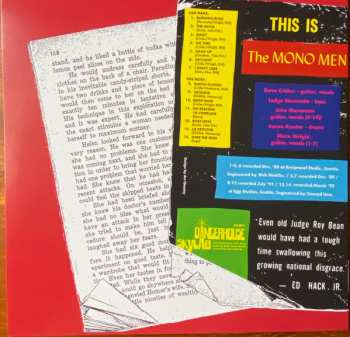 LP The Mono Men: Bent Pages CLR