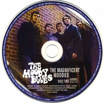 2CD The Moody Blues: The Magnificent Moodies DLX