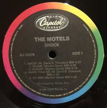 LP The Motels: Shock