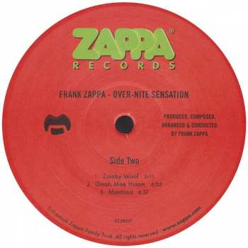 LP The Mothers: Over-Nite Sensation