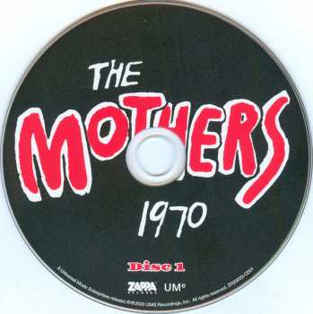 4CD/Dobozkészlet The Mothers: The Mothers 1970 LTD