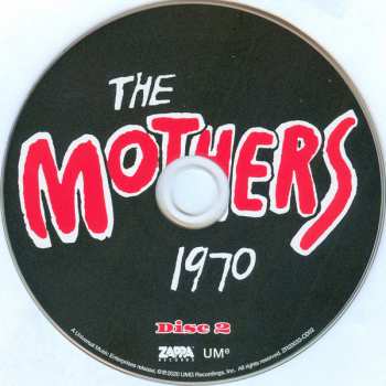 4CD/Dobozkészlet The Mothers: The Mothers 1970 LTD