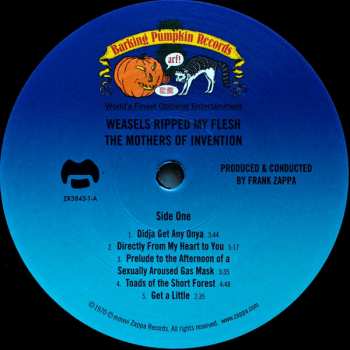 LP The Mothers: Weasels Ripped My Flesh