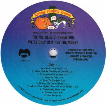 LP The Mothers: We're Only In It For The Money