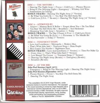 4CD/Dobozkészlet The Motors: The Virgin Years