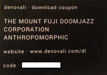 2LP The Mount Fuji Doomjazz Corporation: Anthropomorphic LTD | CLR