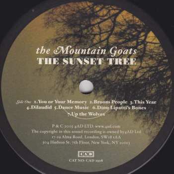 LP The Mountain Goats: The Sunset Tree