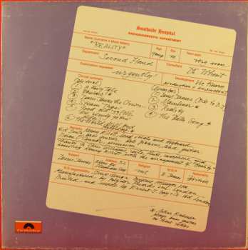 Album The Moving Finger: Reality