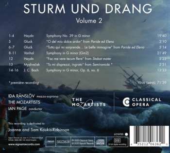CD The Mozartists: Sturm Und Drang - 2