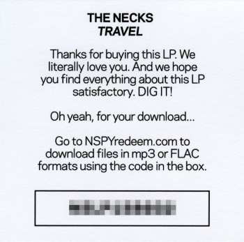 2LP The Necks: Travel