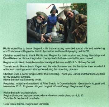 CD The New Richie Beirach Trio: Gaia