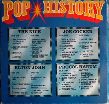 4LP/Dobozkészlet Elton John: Pop History