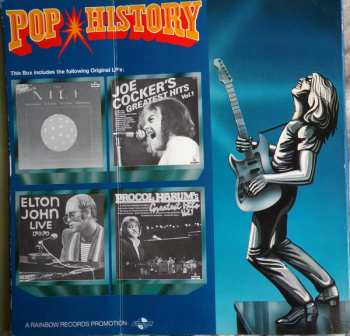 4LP/Dobozkészlet Elton John: Pop History