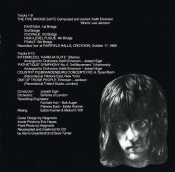 CD The Nice: Five Bridges