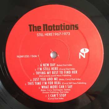 LP The Notations: Still Here (1967-1973) LTD | CLR