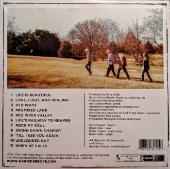 LP The Oak Ridge Boys: Front Porch Singin' CLR