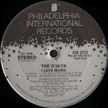 LP The O'Jays: I Love Music / Livin' For The Weekend