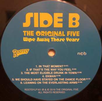 LP The Original Five: Wipe Away Those Years