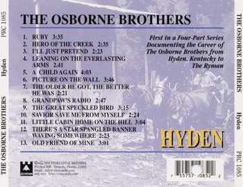 CD The Osborne Brothers: Hyden
