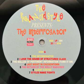 LP The Paranoid Style: The Interrogator