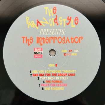 LP The Paranoid Style: The Interrogator