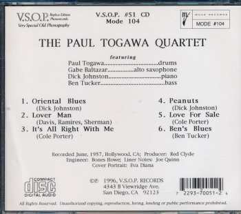 CD Paul Togawa Quartet: Paul Togawa Quartet