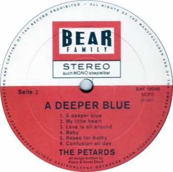 LP The Petards: A Deeper Blue