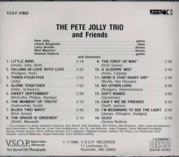 CD The Pete Jolly Trio: The Pete Jolly Trio  And Friends
