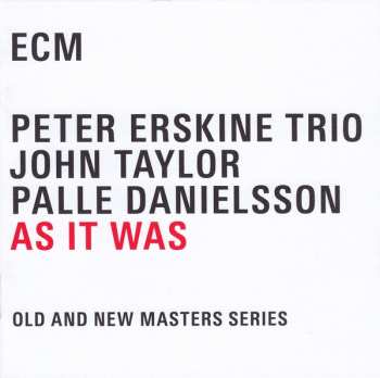 4CD/Dobozkészlet The Peter Erskine Trio: As It Was