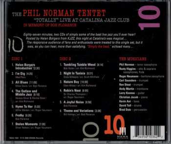 2CD The Phil Norman Tentet: 10. Totally Live At Catalina Jazz Club - In Memoriam Of Bob Florence
