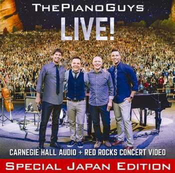 2CD/DVD The Piano Guys: Live! (special Japan Edition)