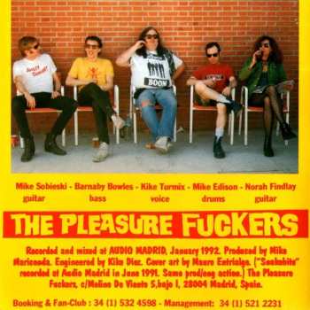 CD The Pleasure Fuckers: Supper Star