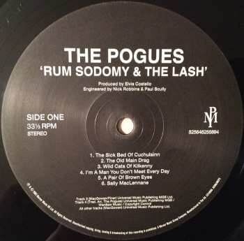 LP The Pogues: Rum Sodomy & The Lash
