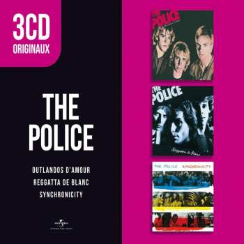 3CD/Dobozkészlet The Police: Outlandos D'Amour - Reggatta De Blanc - Synchronicity