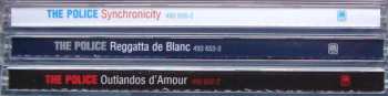 3CD/Dobozkészlet The Police: Outlandos D'Amour - Reggatta De Blanc - Synchronicity