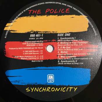 LP The Police: Synchronicity