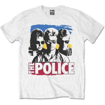 Merch The Police: Tričko Band Photo Sunglasses  S