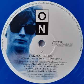LP The Pooh Sticks: Straight Up: Noise Pollution C88-90 CLR