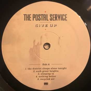 LP The Postal Service: Give Up