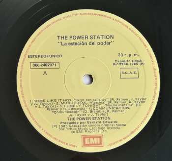 LP The Power Station: The Power Station