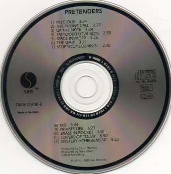 CD The Pretenders: Pretenders