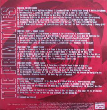 5CD/Dobozkészlet The Primitives: Bloom! The Full Story 1985-1992