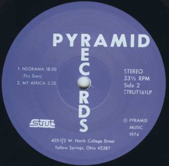4LP/Dobozkészlet The Pyramids: Aomawa (The 1970s Recordings) LTD