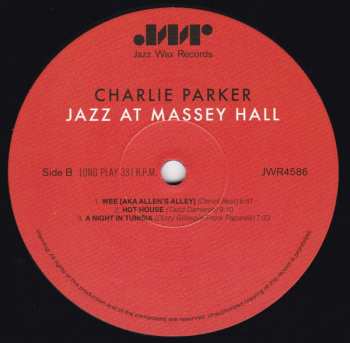 LP The Quintet: Jazz At Massey Hall LTD
