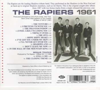 CD The Rapiers: 1961