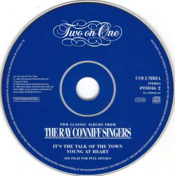 CD Ray Conniff And The Singers: It's The Talk Of The Town / Young At Heart