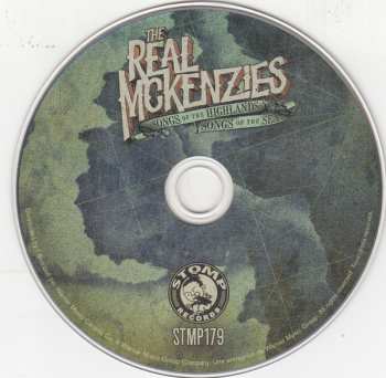 CD The Real McKenzies: Songs Of The Highlands, Songs Of The Sea DIGI